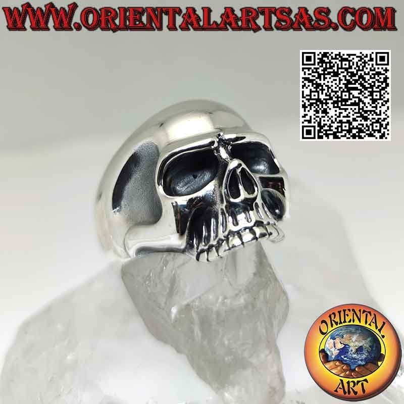 Silver ring, Keith Richards skull (Rolling Stones)