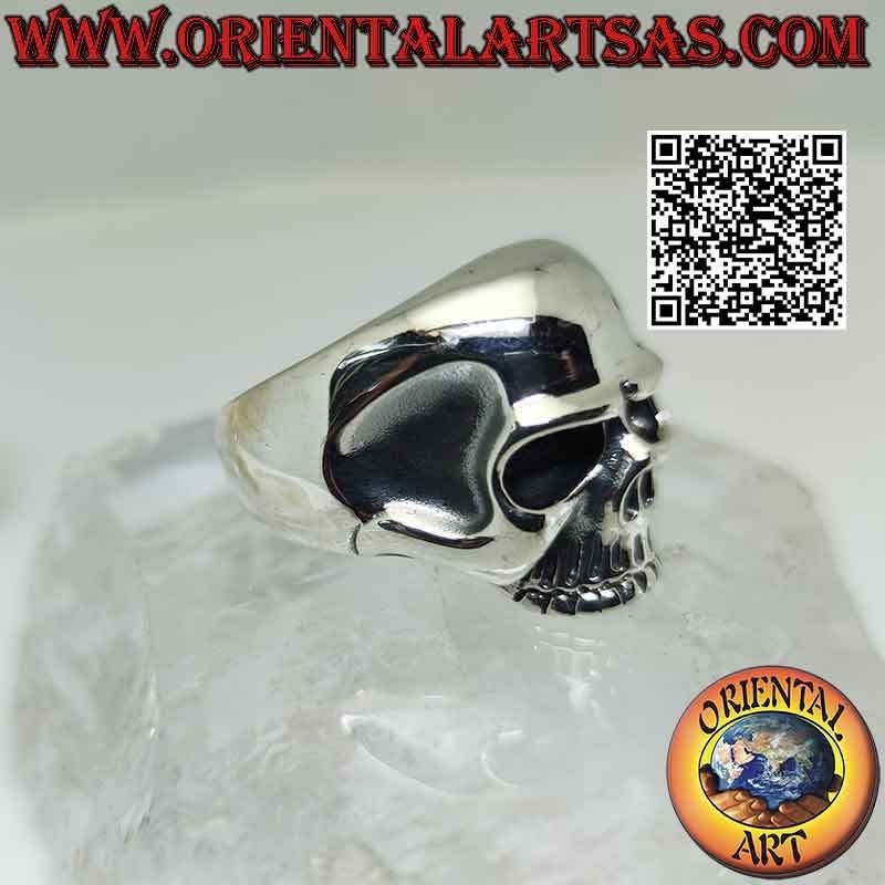 Anello in argento, teschio di Keith Richards (Rolling Stones)