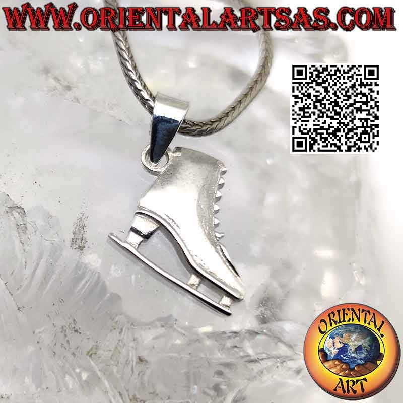 Silberanhänger Schlittschuh (Eiskunstlauf)