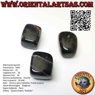 Getrommelter Fluorit