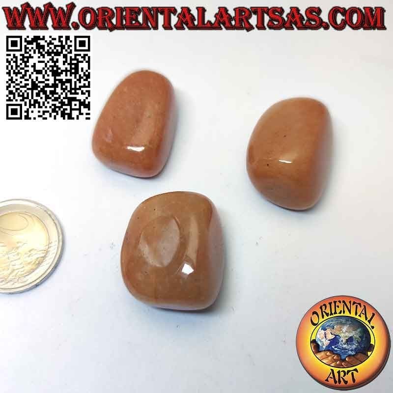 Tumbled Red Aventurine
