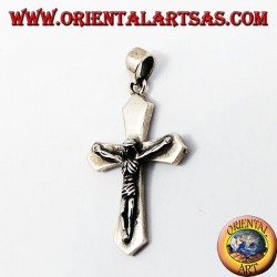 Colgante de plata, crucificado