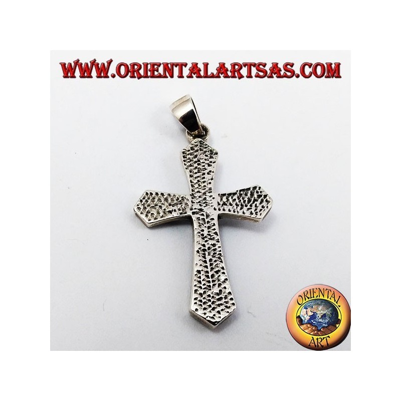 Silver pendant, crucifix