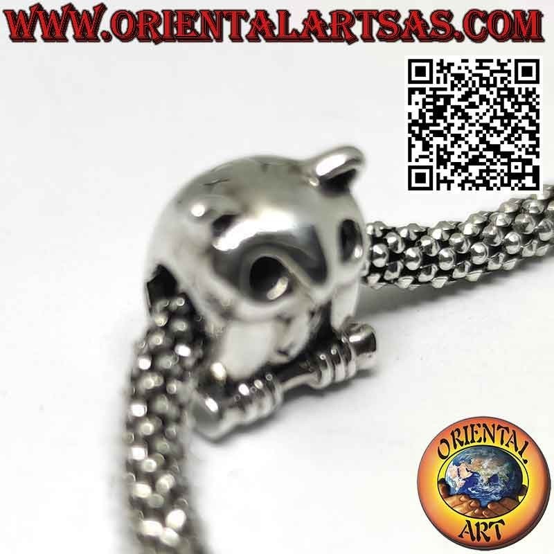 Charms en plata 925‰, Búho en la rama