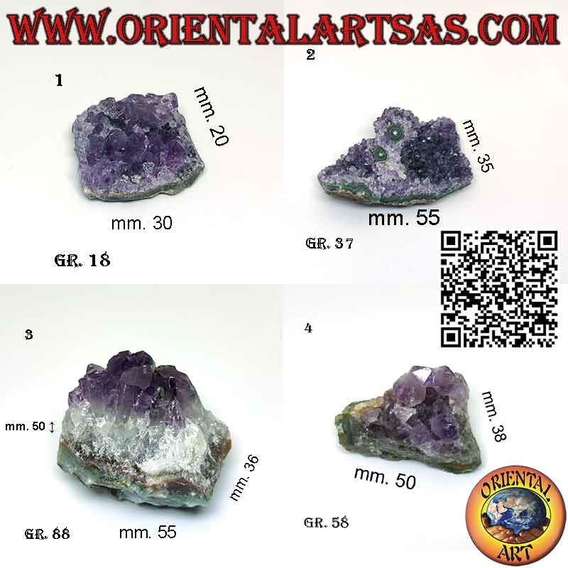 Amethyst-Drusen (Uruguay) Qualität A, klein