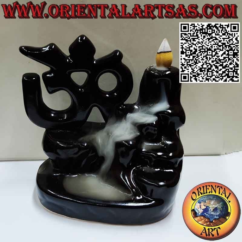 Bruciatore a Cascata Om | Incensi a Cono Reflusso | Decorazione Zen