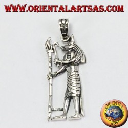 colgante de plata, Anubis