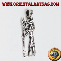 colgante de plata, Anubis