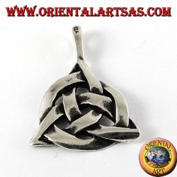 Pendant in silver Celtic knot of eternal tyrone