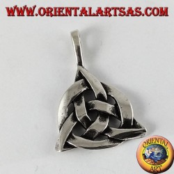 Pendant in silver Celtic knot of eternal tyrone
