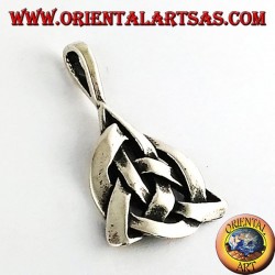 pendentif en argent, noeud celtique éternelle tyrone