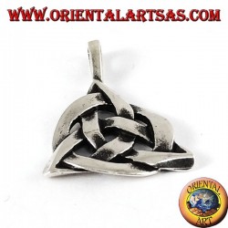 pendentif en argent, noeud celtique éternelle tyrone