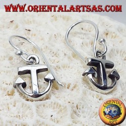 Silver earrings, still simple