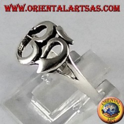 Silberring mit Hindu heiligem Symbol