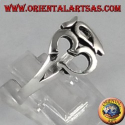 Silberring mit Hindu heiligem Symbol