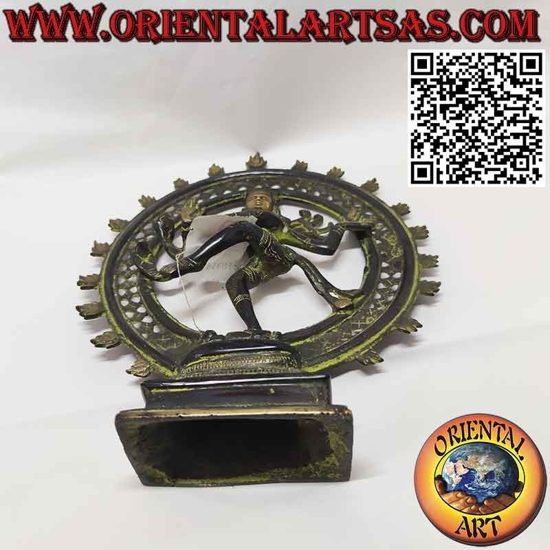Scultura di Shiva  Nataraja  Shiva Danzante in bronzo  da 27 cm.