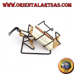 Holder of iron badges