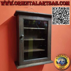 Wandvitrine aus massivem...