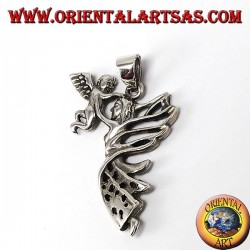 Colgante de plata, Hada con el ángel