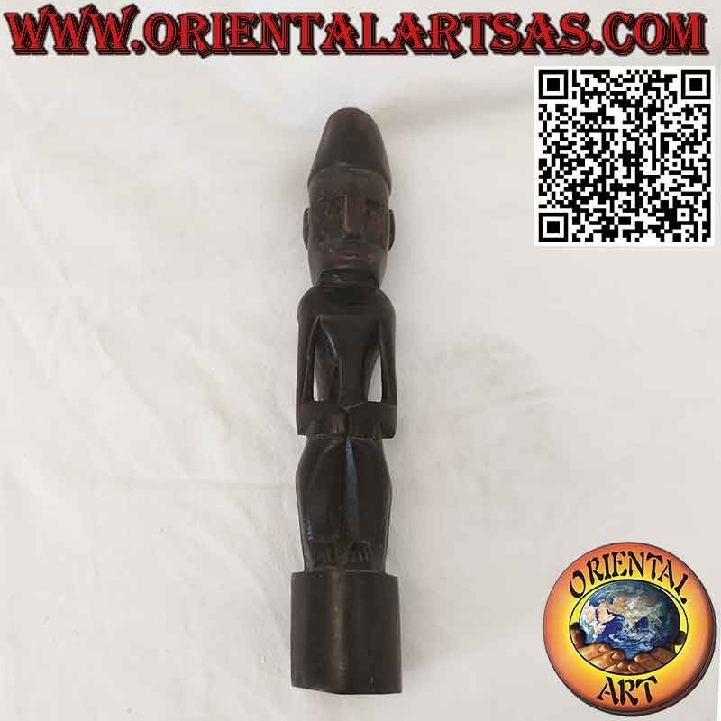 Ironwood Sitting Dayak Kalimantan Borneo Ancestor Statue