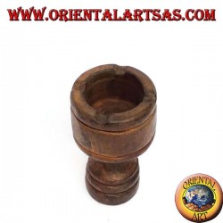 Taza Cenicero de madera de teca