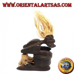 Stamm statuette Holzkasten verriegelbaren