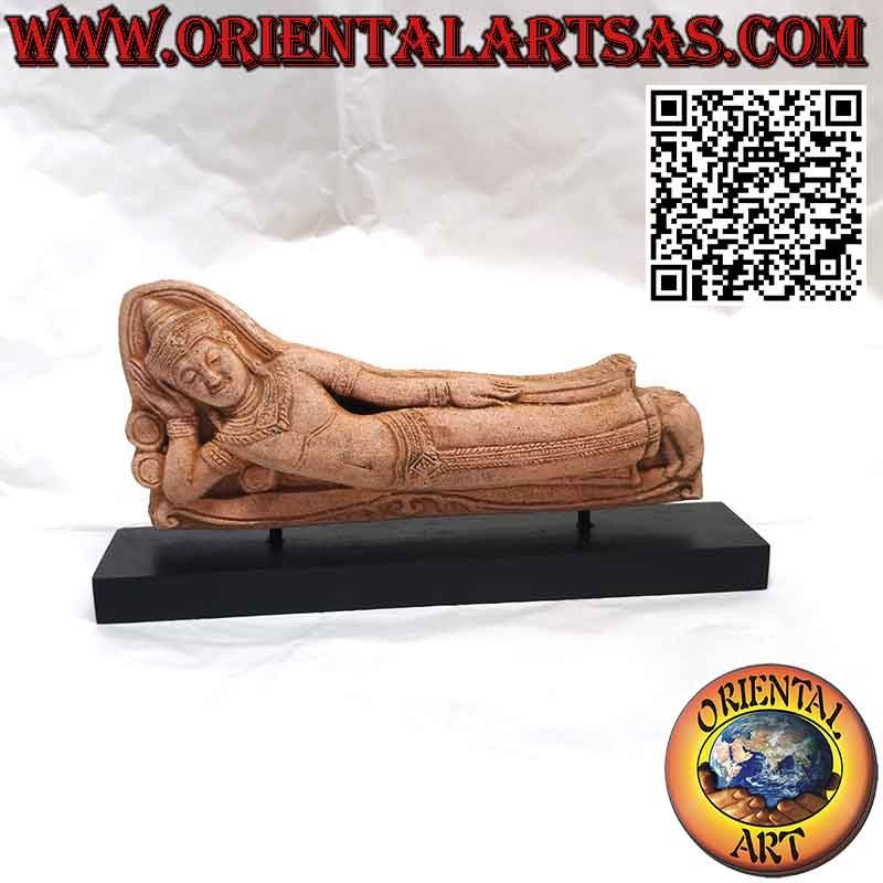 Sculpture en pierre de Bouddha couché, Phra Buddha Sai Yat Wat