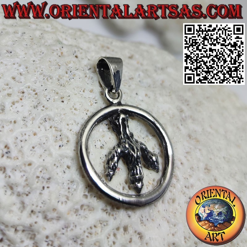 Chaîne portefeuille biker, griffes d'aigle