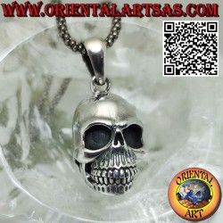 Silver pendant Skull with movable mandible