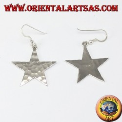 Boucle d'Argent Étoile martelée