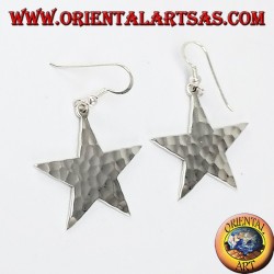Boucle d'Argent Étoile martelée