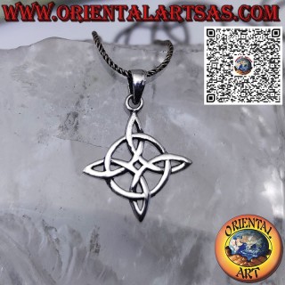 Pendentif en argent du Noeud de l'Apocalypse, Noeud de Saint-Jean