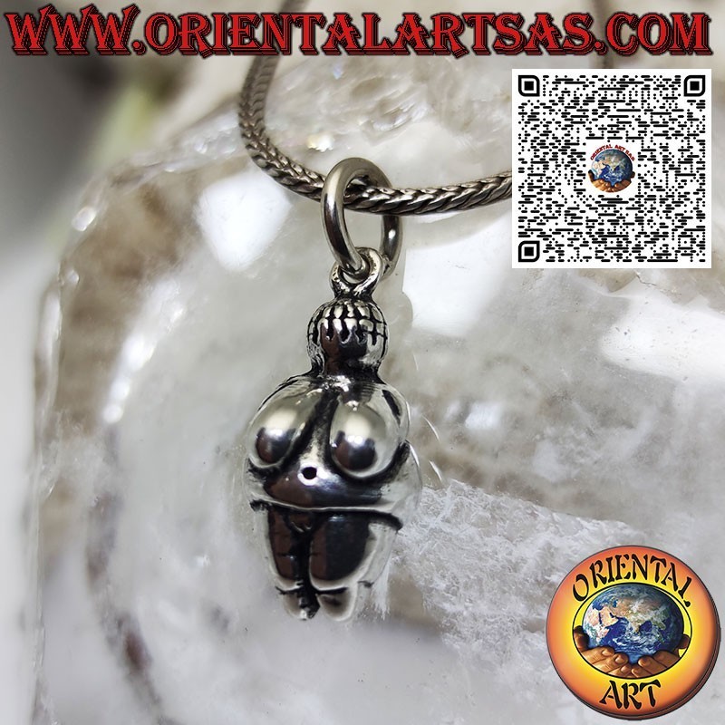 Silver pendant the Great Mother or Mother Goddess, female divinity
