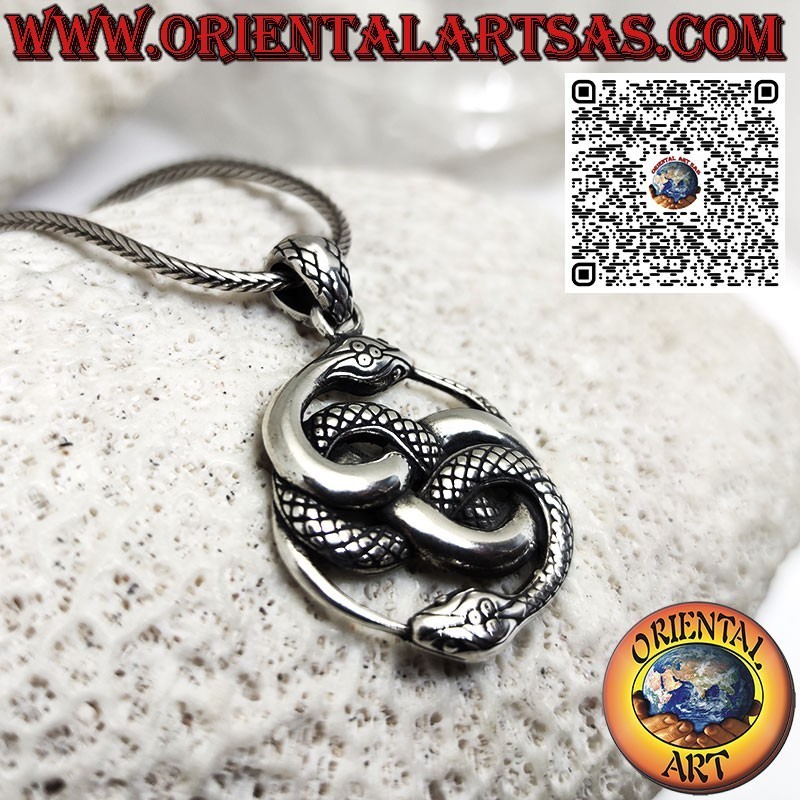 Colgante de plata, de Auryn Talisman de poder mágico al portador