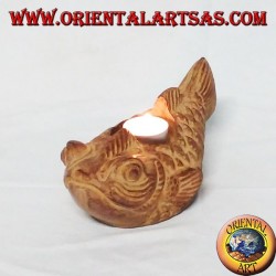 Candlestick fish in Terracotta