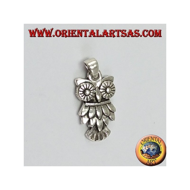 Pendentif Chouette en argent
