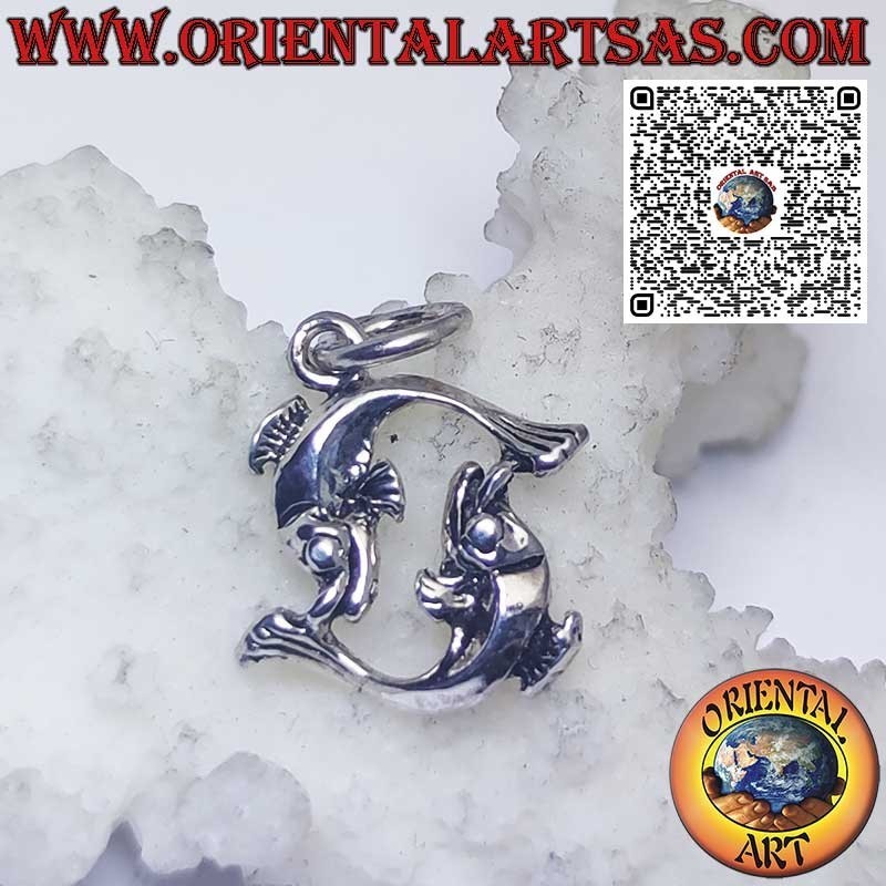 Pendentif en argent signes du zodiaque Bélier, Taureau, Gémeaux, Cancer, Lion, Vierge, Balance, Scorpion, etc.