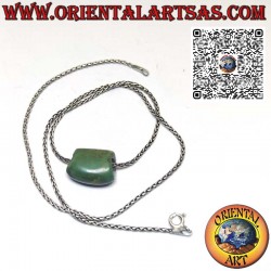 Pendentif turquoise tibétain naturel antique ajouré