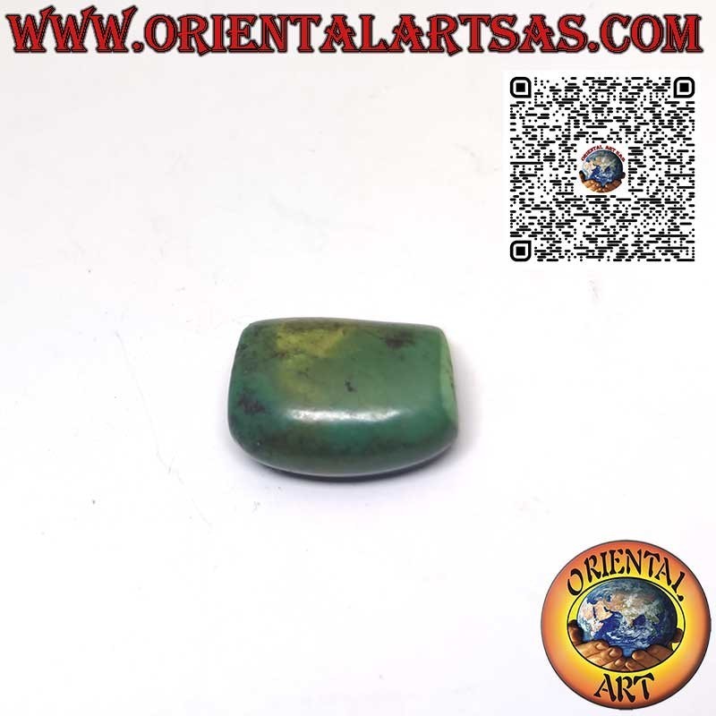 Pendentif turquoise tibétain naturel antique ajouré