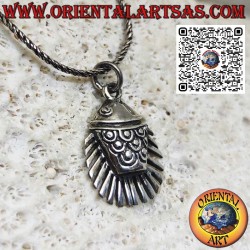 Pendentif en argent, poisson discus (discus)
