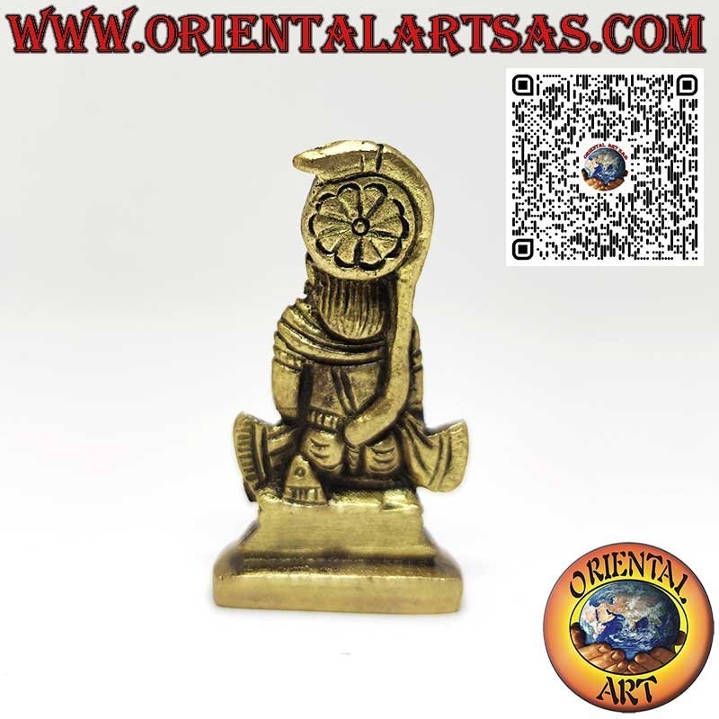 Escultura de latón de Hanuman, símbolo de fuerza y ​​protección. a partir de 6 cm.