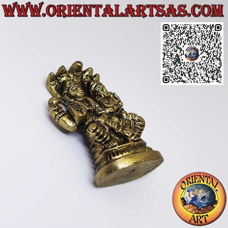 Brass Sculpture of Vishnu: Symbol of Protection and Preservation
