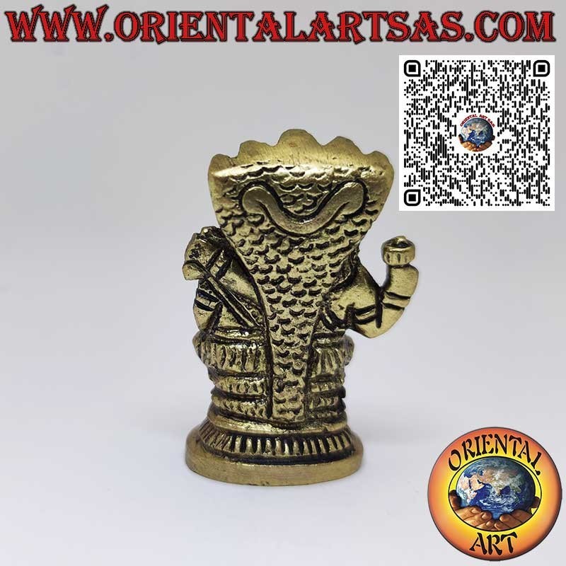 Scultura in Ottone di Vishnu: Simbolo di Protezione e Conservazione