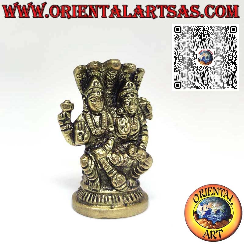 Brass Sculpture of Vishnu: Symbol of Protection and Preservation