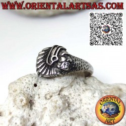 Silver ring with Native...