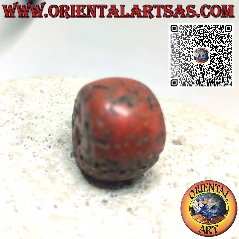 Raro Fossile Corallo Tibetano Antico Autentico Cilindro | Oriental Art