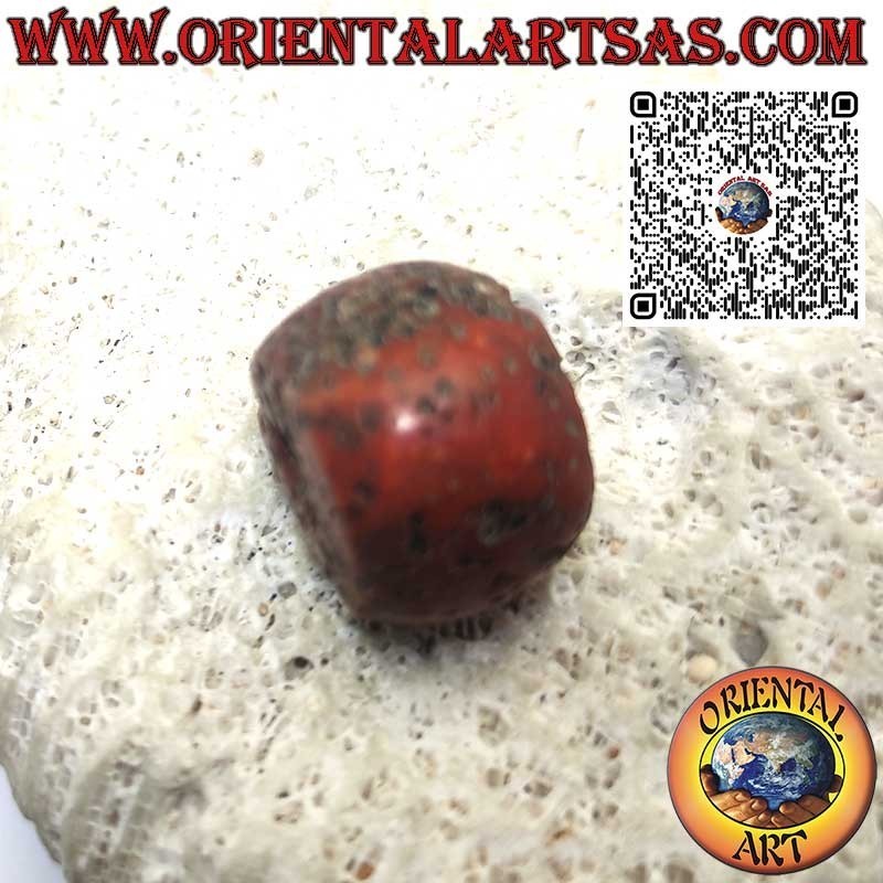Raro Fossile Corallo Tibetano Antico Autentico Cilindro | Oriental Art