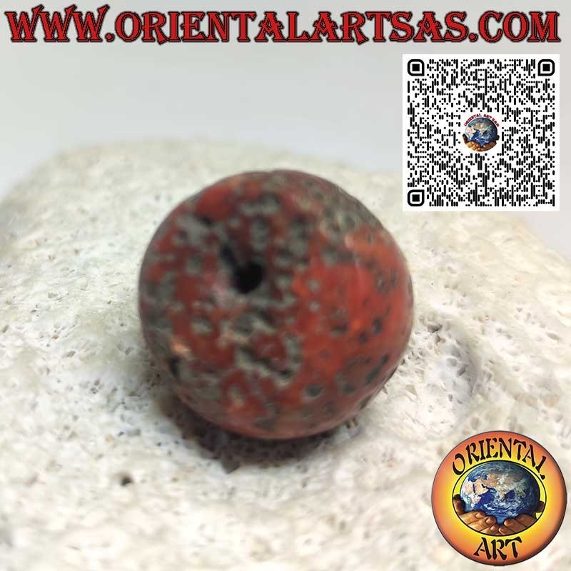 Tibetischer Antiker Natur-Korallenzylinder Fossil | Oriental Art