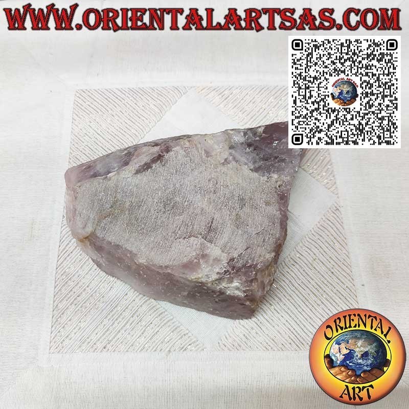 Bloque de Cuarzo Rosa Natural ahuecado como un cuenco vaciador de bolsillos, 2900 gr.