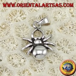 Colgante de plata, pequeña araña
